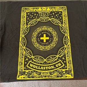 Dr. Martens Black and Yellow Graphic T-Shirt